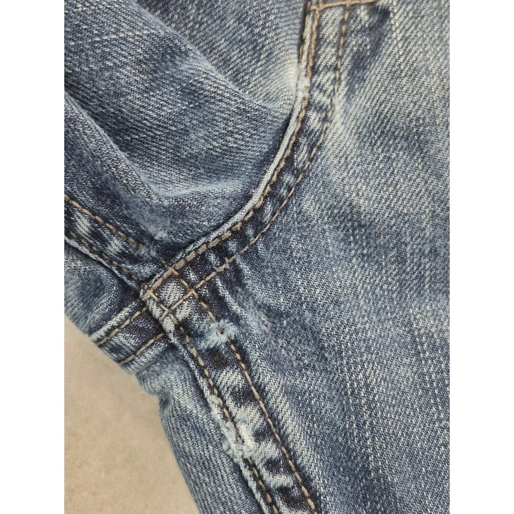 Levi's 569 Loose Straight Jeans Men's 34x32 Blue Relaxed Fit Denim
